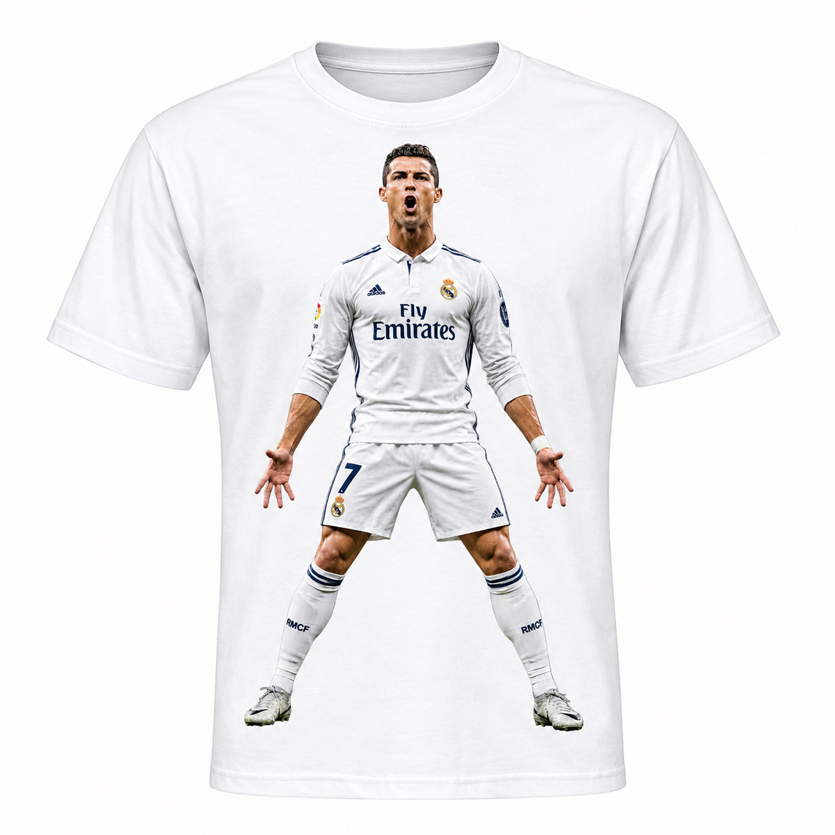 Ronaldo SIUUU T-Shirt – Premium Football Fan Tee