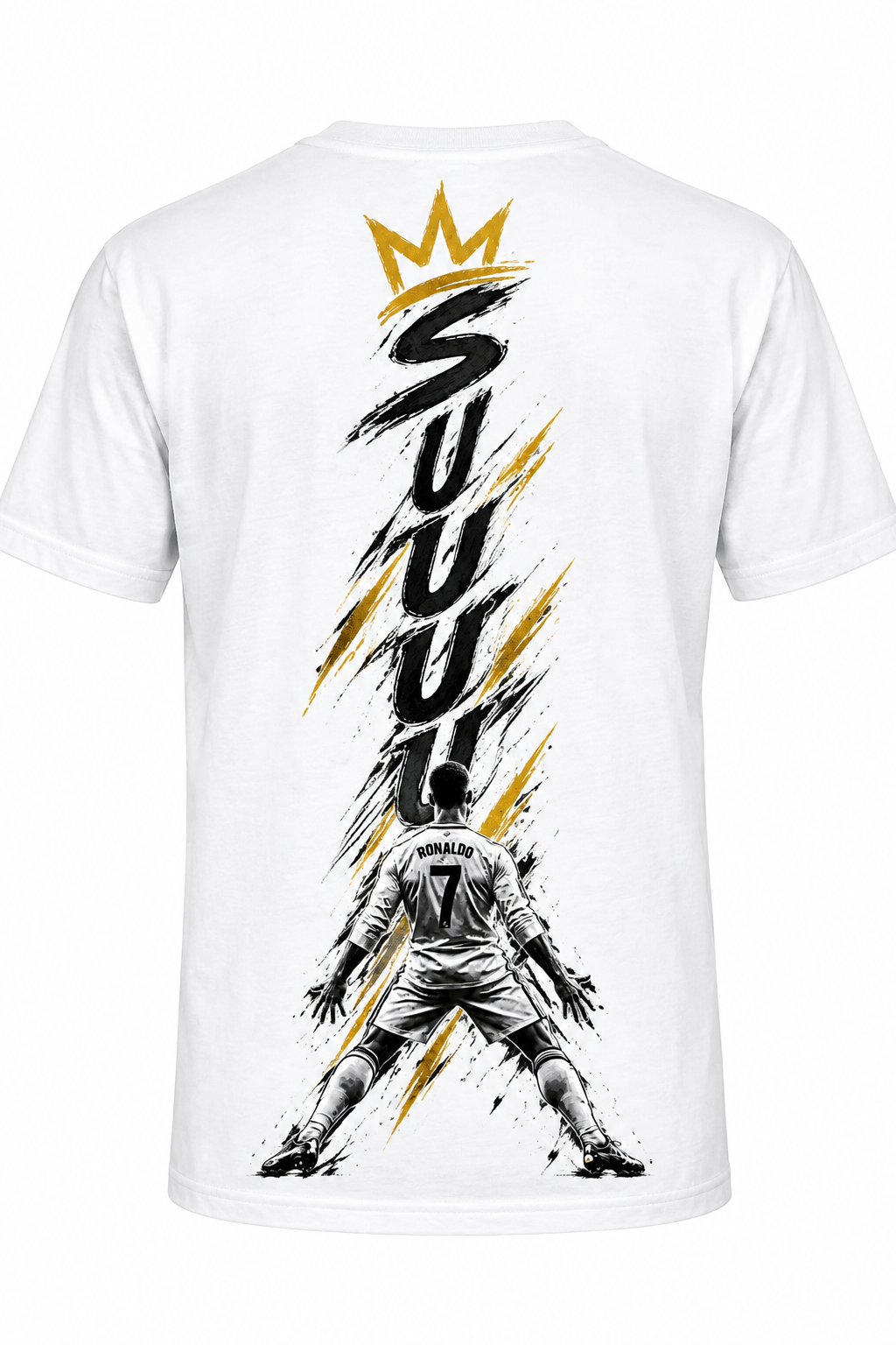 Ronaldo SIUUU T-Shirt – Premium Football Fan Tee